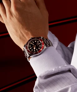 Alternative view of TUDOR Black Bay 41mm Black Dial & Red Bezel Men's Bracelet Watch M7941A1A0RU-0001