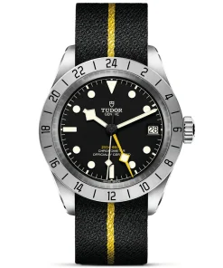 TUDOR Black Bay Pro 39mm Steel Automatic Fabric Strap Watch M79470-0002