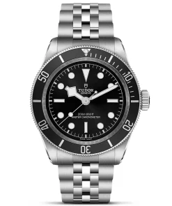 TUDOR Black Bay 41mm Black Dial & Bezel Men's Five-Link Bracelet Watch M7941A1A0NU-0003