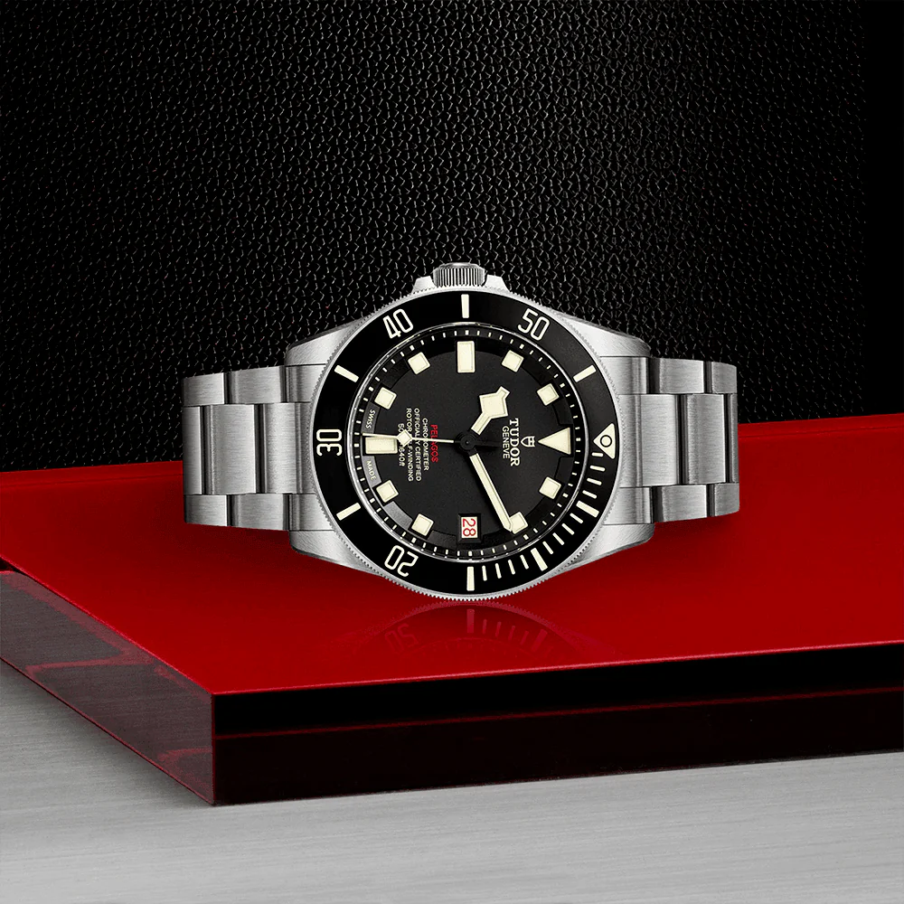 TUDOR Pelagos LHD 42mm Black Dial & Ceramic Bezel Men's Titanium Automatic Watch - Image 2