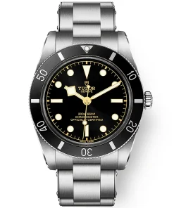 TUDOR Black Bay 54 37mm Black Dial & Bezel Automatic Bracelet Watch M79000N-0001