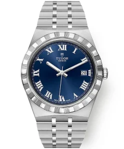 TUDOR Royal 38mm Blue Roman Dial Automatic Bracelet Watch M28500-0005