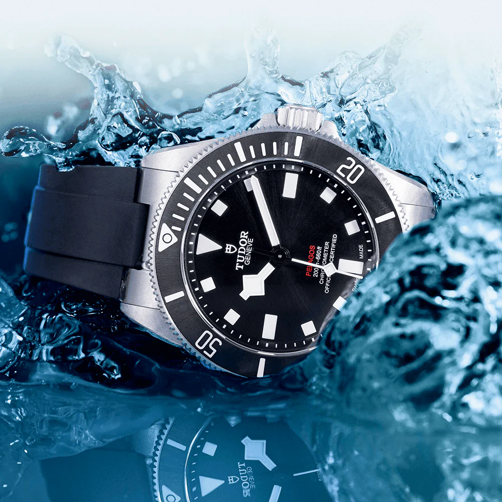 TUDOR Pelagos 39mm Black Sunray Dial & Ceramic Bezel Titanium Automatic Watch M25407N-0001 - Image 8