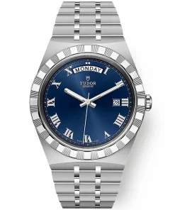 TUDOR Royal Date/Day 41mm Blue Roman Dial Men's Automatic Watch M28600-0005