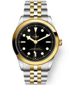 TUDOR Black Bay 41mm S&G Black Dial Automatic Men's Bracelet Watch M79683-0001