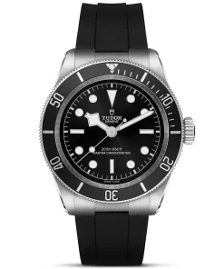 TUDOR Black Bay 41mm Black Dial & Bezel Men's Rubber Strap Watch M7941A1A0NU-0002