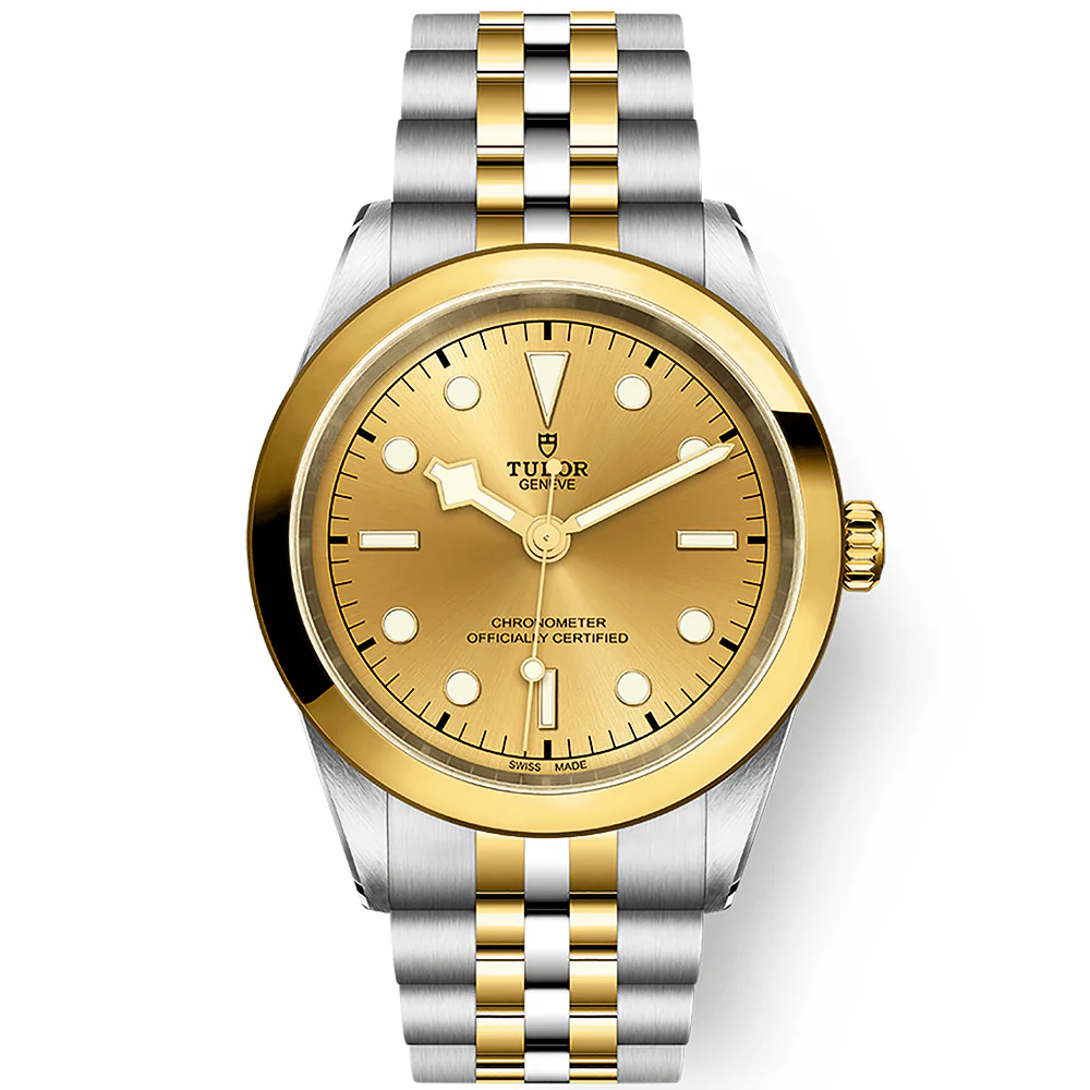 TUDOR Black Bay 41mm S&G Champagne Dial Automatic Men's Bracelet Watch M79683-0005