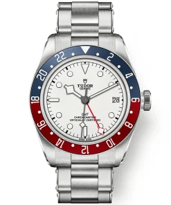 TUDOR Black Bay GMT 41mm White Dial & Red/Blue Bezel Bracelet Watch M79830RB-0010